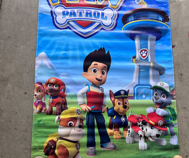 Occasion Party Rentals - paw patrol banner for jumper bounce house rental