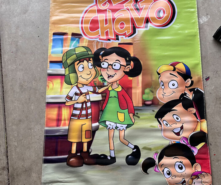 Occasion Party Rentals - el chavo banner for jumper bounce house rental