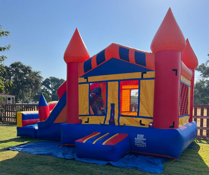 Occasion Party Rentals - castle jumper bounce house with slide for rent lodi party rental